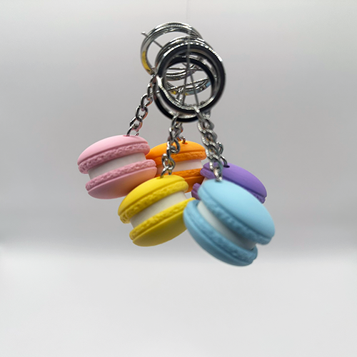 Fidget Macaron kulcstartó - KATTOGÓ!