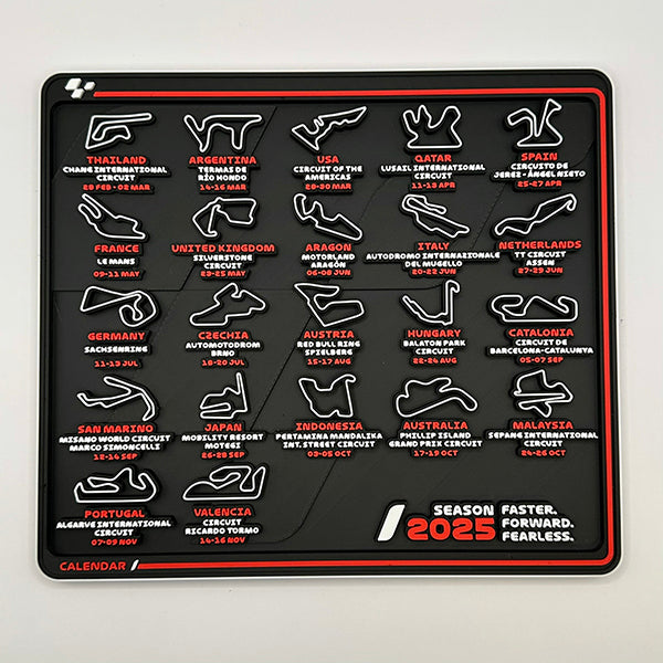 MotoGP Versenynaptár 2025 - GP rajongóknak!