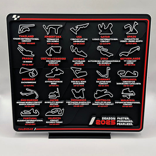 MotoGP Versenynaptár 2025 - GP rajongóknak!