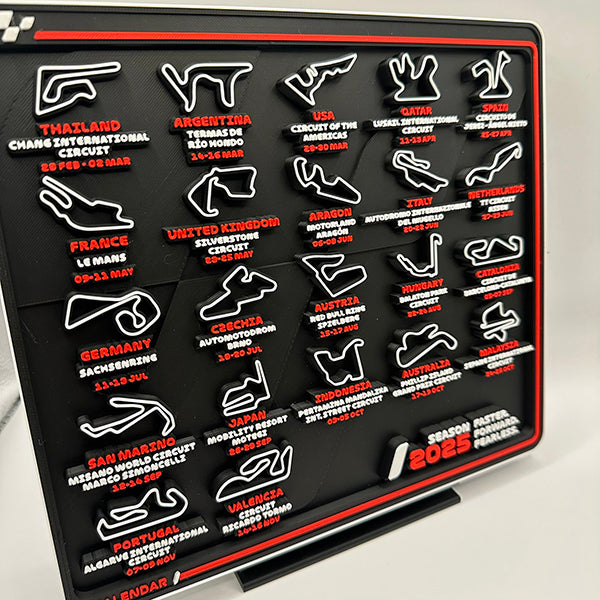 MotoGP Versenynaptár 2025 - GP rajongóknak!