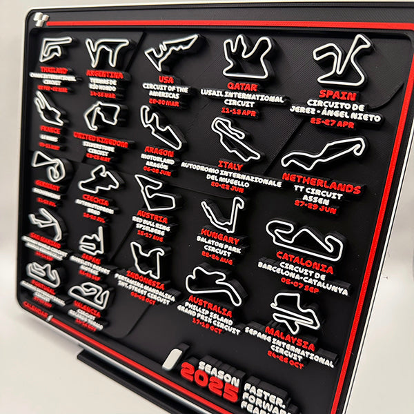 MotoGP Versenynaptár 2025 - GP rajongóknak!