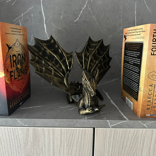 Sárkány Könyvtartó - Fantasy Dekoráció