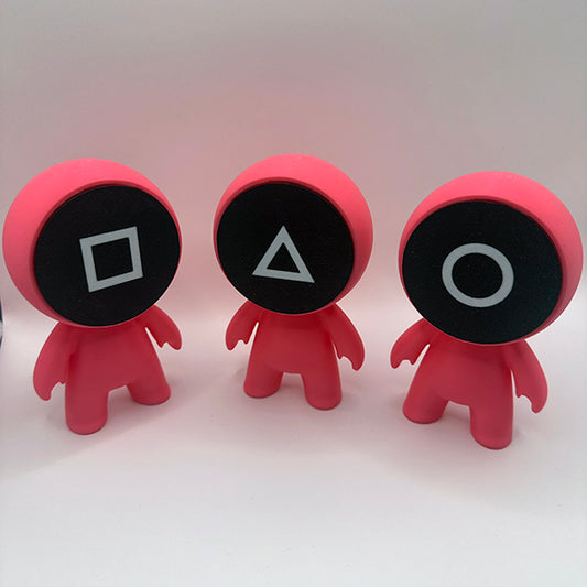 Squid Game Őrök - Figura vagy Szett