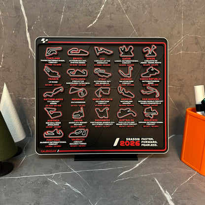 MotoGP Versenynaptár 2026 - GP rajongóknak!