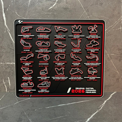 MotoGP Versenynaptár 2026 - GP rajongóknak!