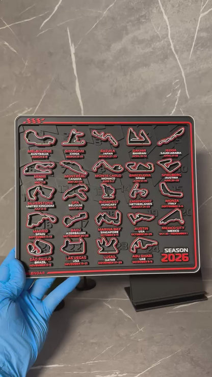 Forma 1 Versenynaptár 2026 - F1 rajongóknak!