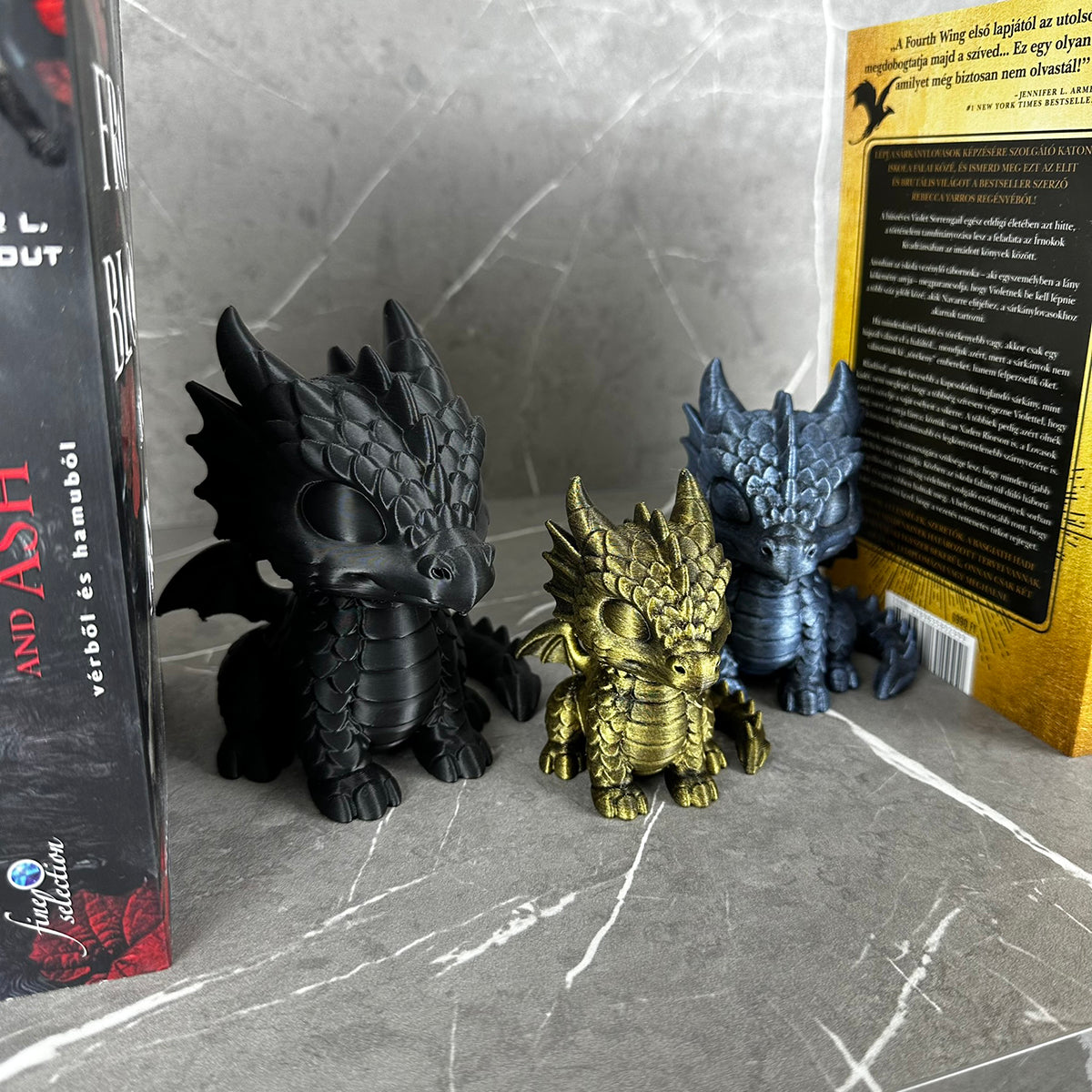Sárkánycsalád - Fantasy Dekoráció